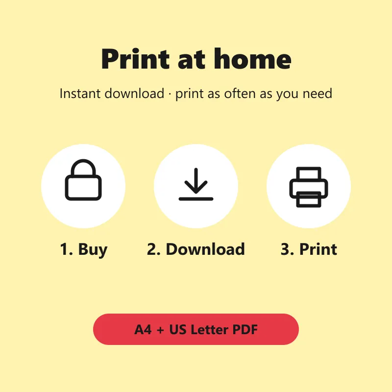Alphabet Tracing Activity Book – how to print it