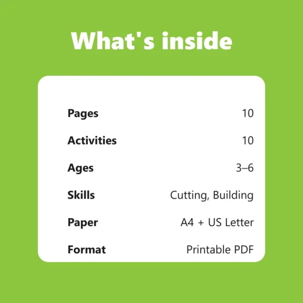 Build a Farm Crafting Activity – what's inside
