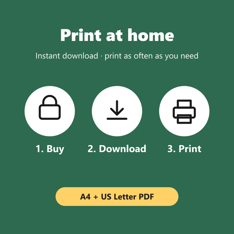 Forest Animals Coloring Book – how to print it