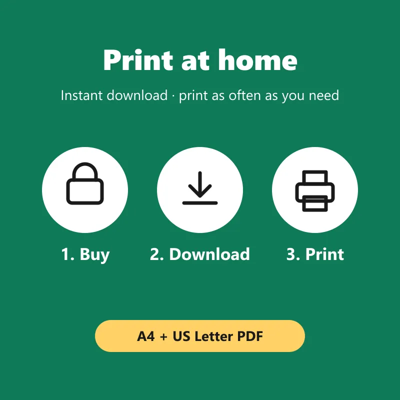 Free Sampler – how to print it