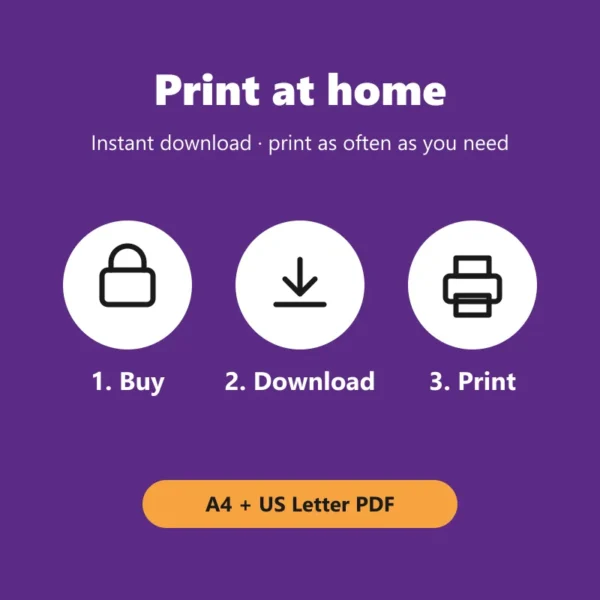 Halloween & Autumn Craft Book – how to print it