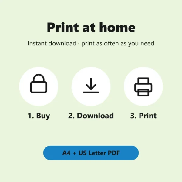 Shapes Activity Book – how to print it
