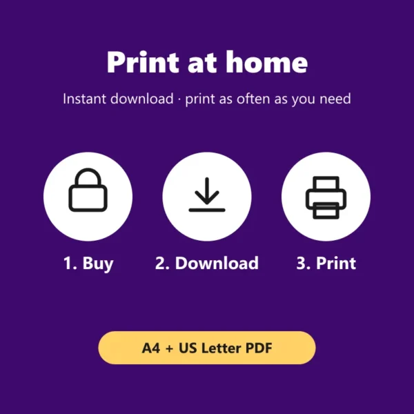 Spooky Friends Halloween Decorations – how to print it